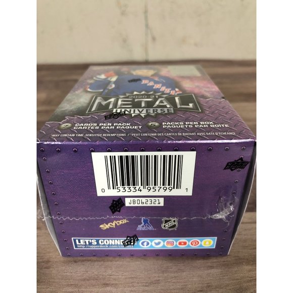 2020-21 Metal Universe Skybox Blaster Box - Picture 6 of 6